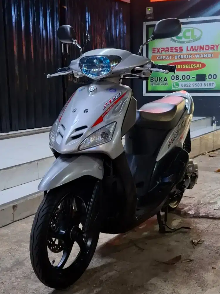 Mio sporty warna silver Mulus siap pakai
