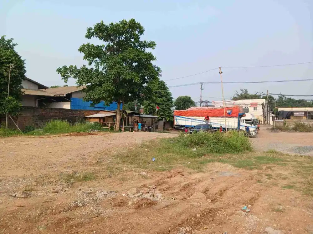 Dijual kavling Jl Raya parung Panjang, luas 10.400 m2