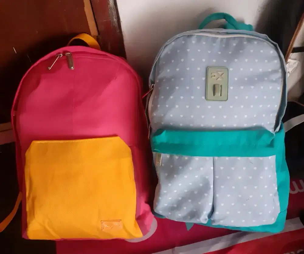 Dua Unit Tas Ransel Exsport Original preloved