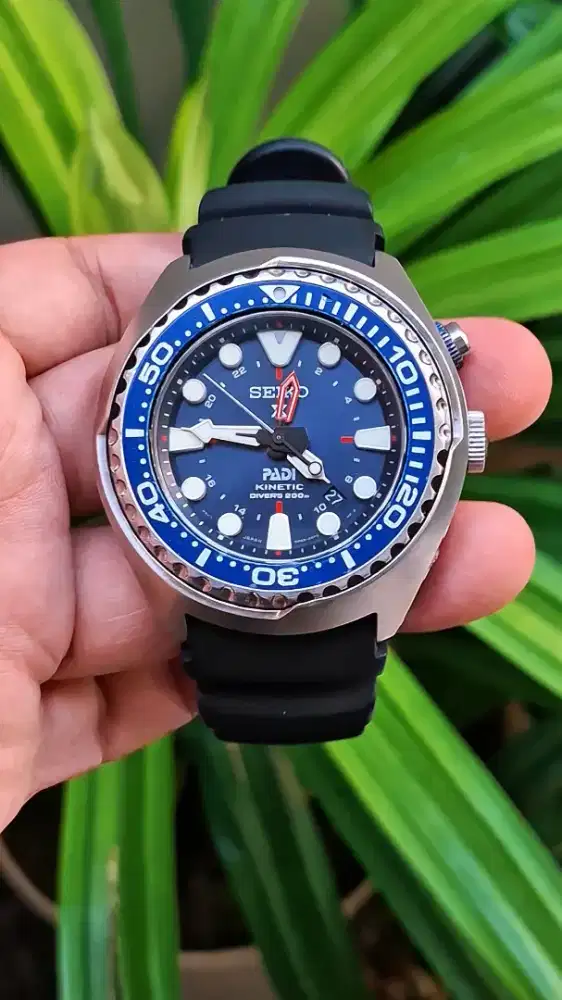 Seiko PADI SUN065P1 Kinetic GMT Divers 200M Special Edition