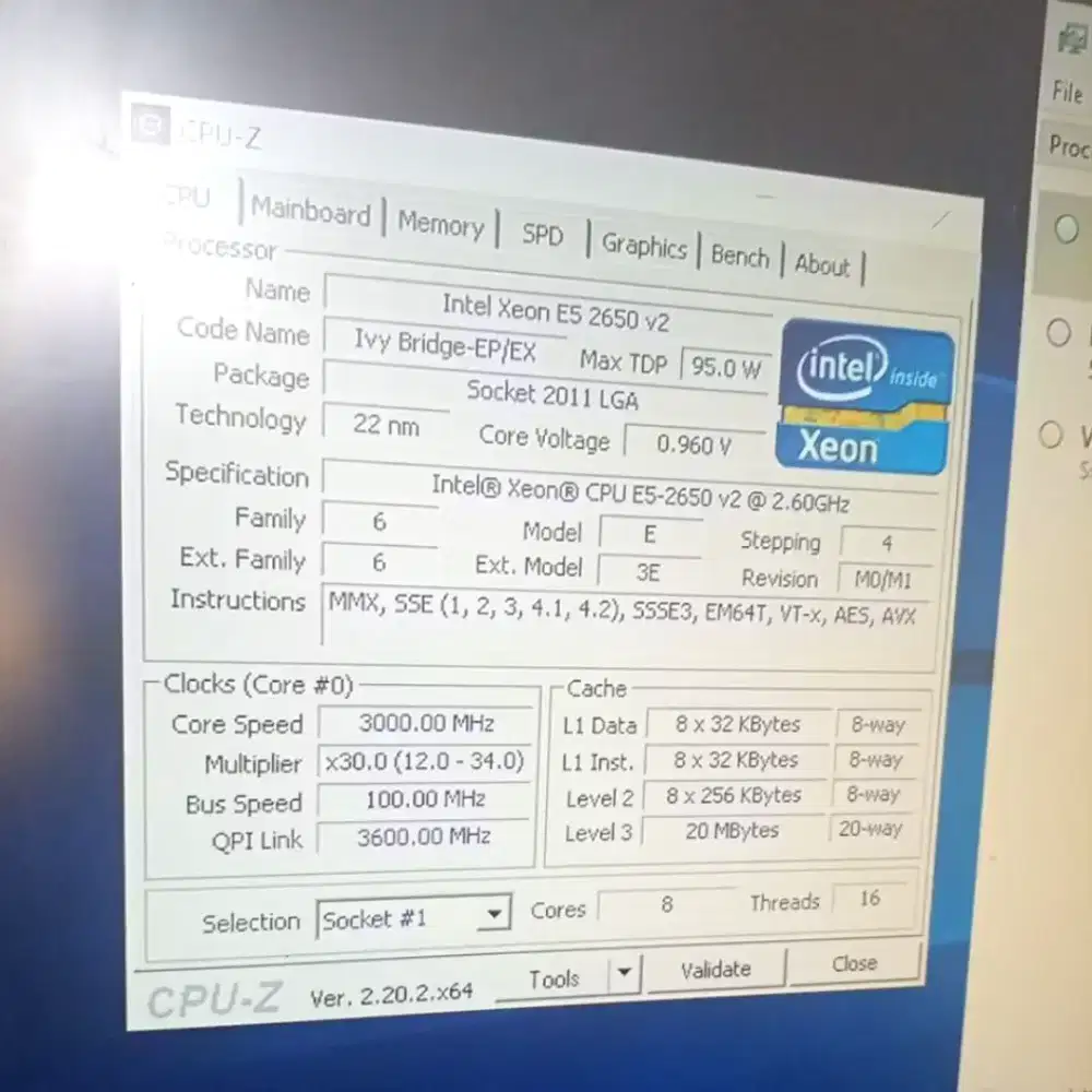 Komputer Editing  Render Video Dual Xeon (prosesor ada 2 buah)