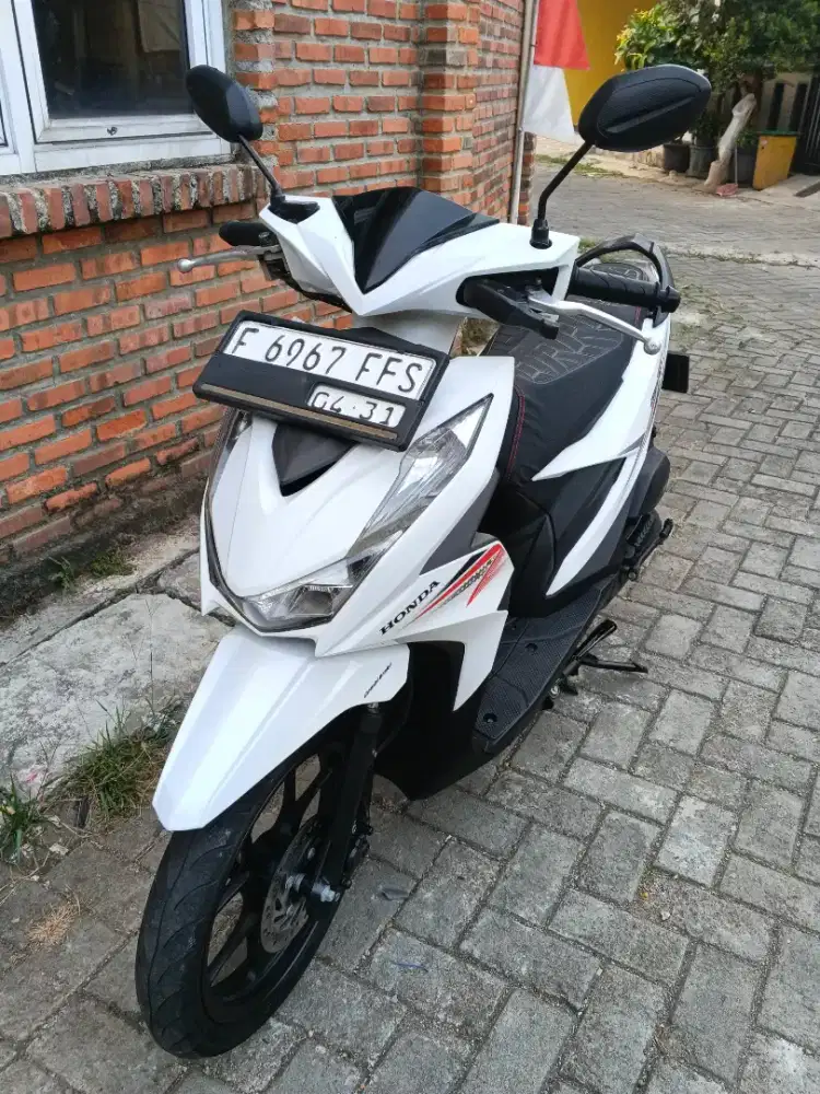 Honda Beat CBS 2021 Pajak On 2027 Panjang mulus