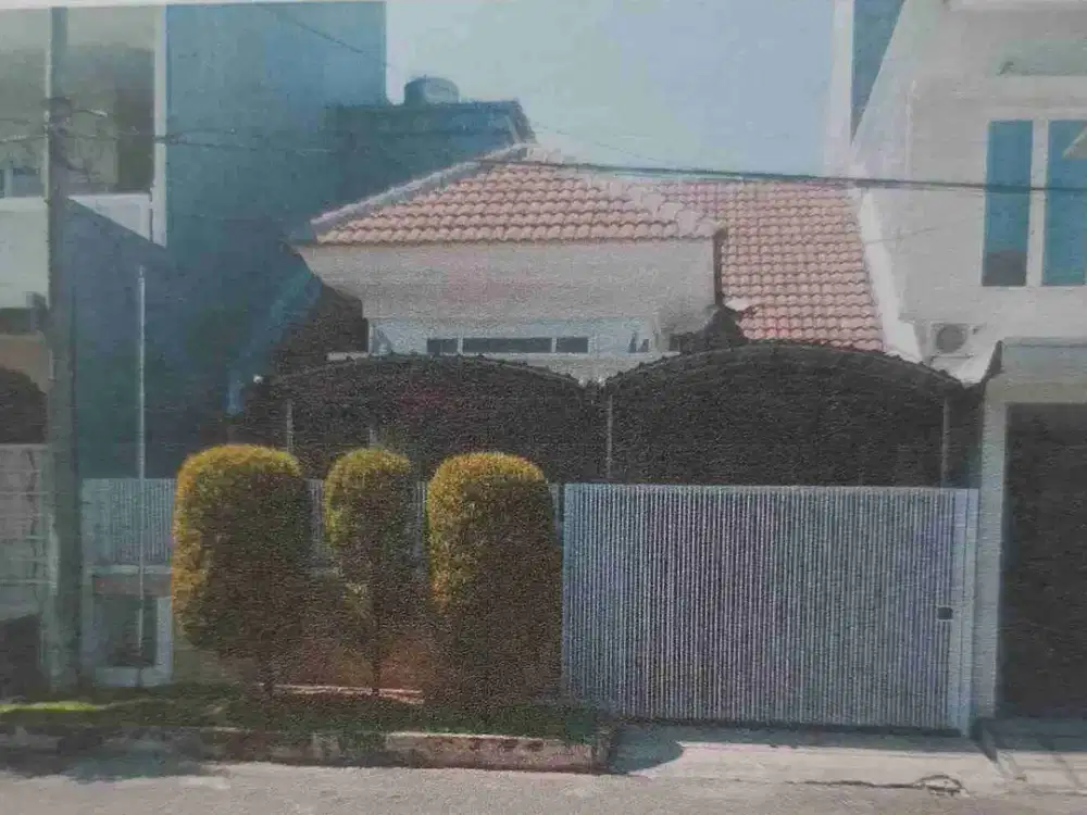 Dijual via lelang rumah di Kenjeran bulak Surabaya