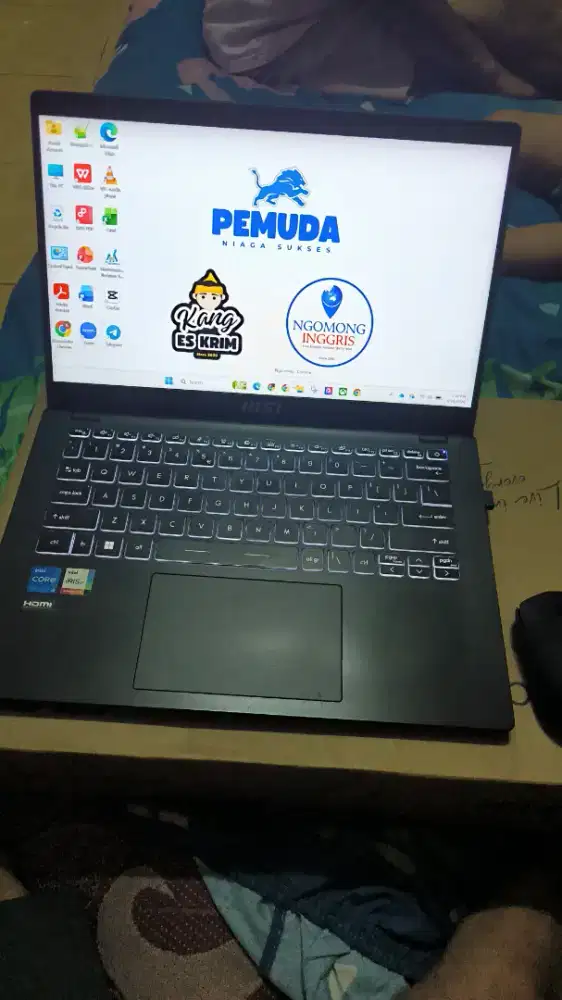 Laptop MSI Modern 14 - MS14J 512gb SSD Window 11 - 64bit Intel core i5
