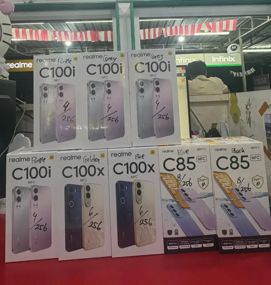 Realme C100i 4/256 new promo