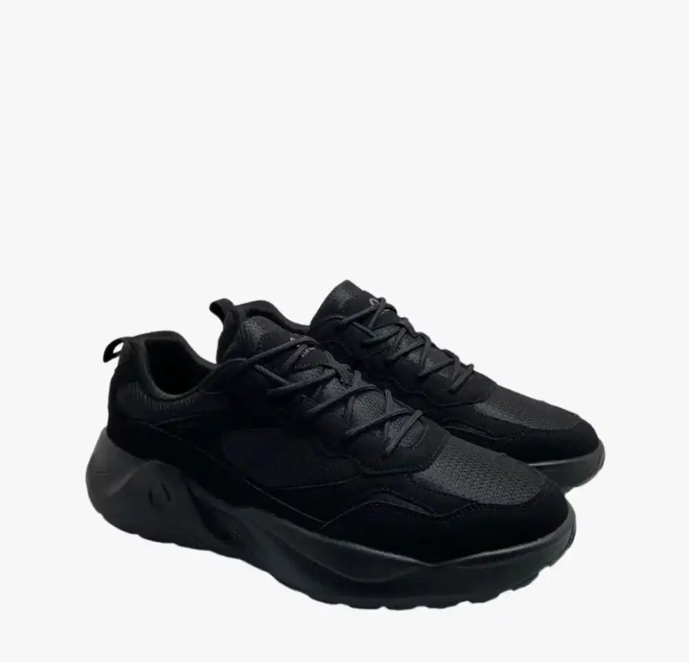 Airwalk Husty Men's Lifestyle Shoes - Mono Black BNIB New Stock