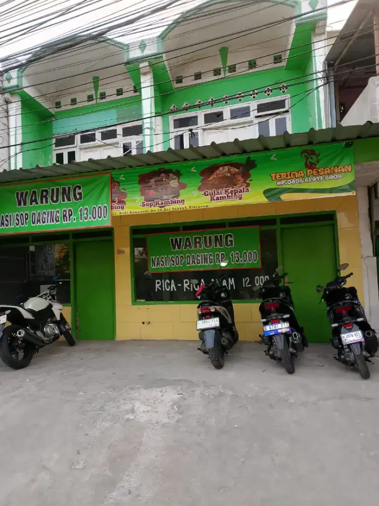 DISEWAKAN RUKO STRATEGIS HARGA TERJANGKAU- SIAP USAHA.