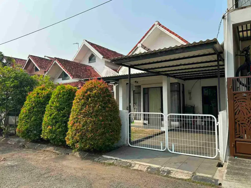 Dijual rumah cantik siap huni full furnish di graha raya