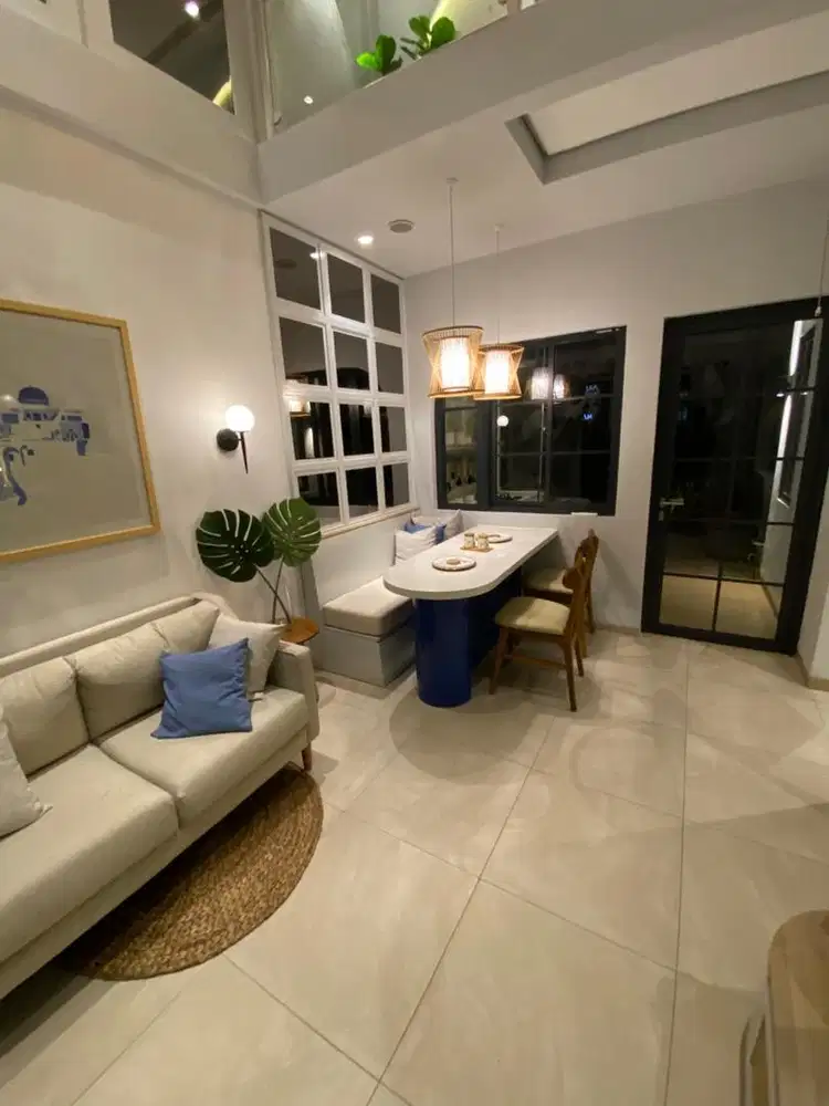 Rumah 1 lantai high ceiling berkelas type Capri