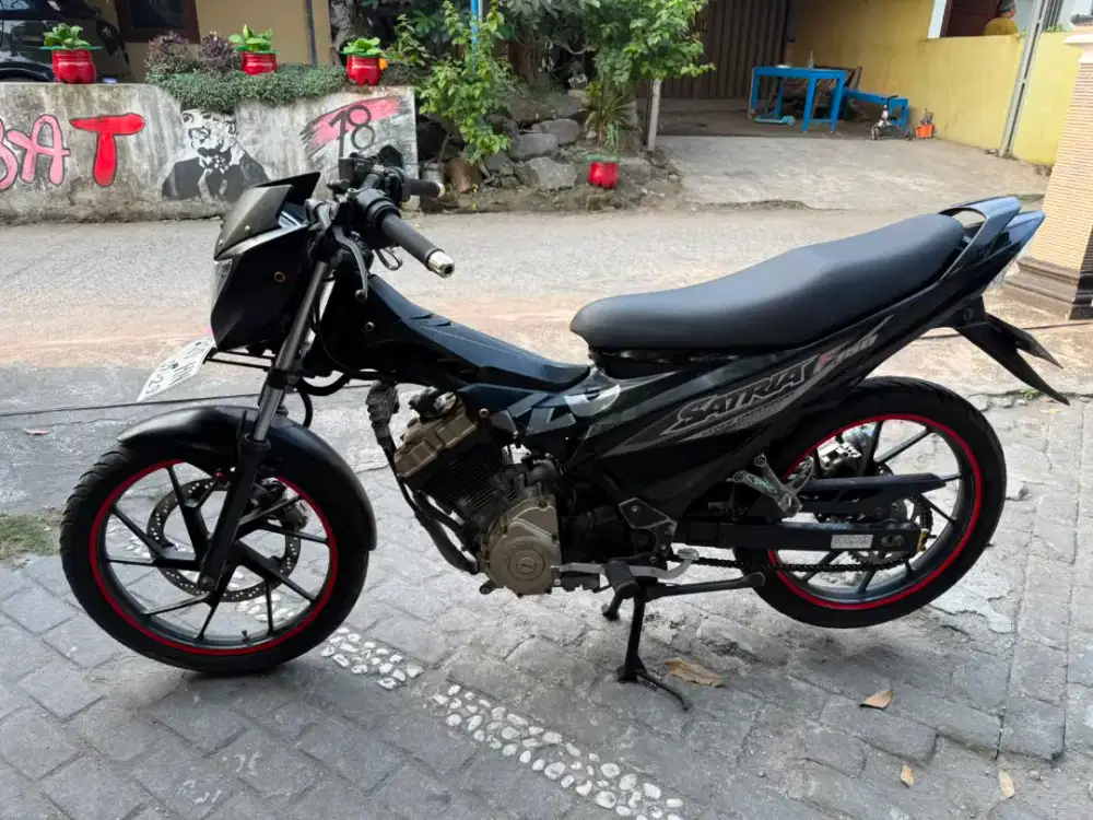 Suzuki satria FU facelift THN 2014 plat AB sleman