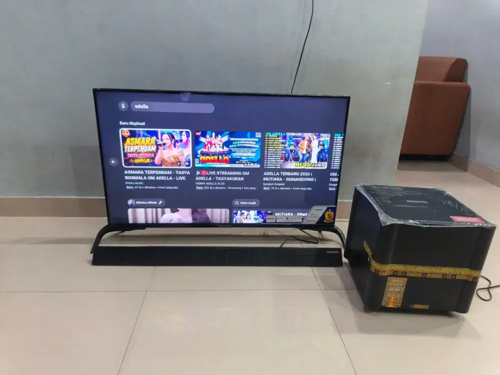 Android tv Polytron 43 Inc soundbar