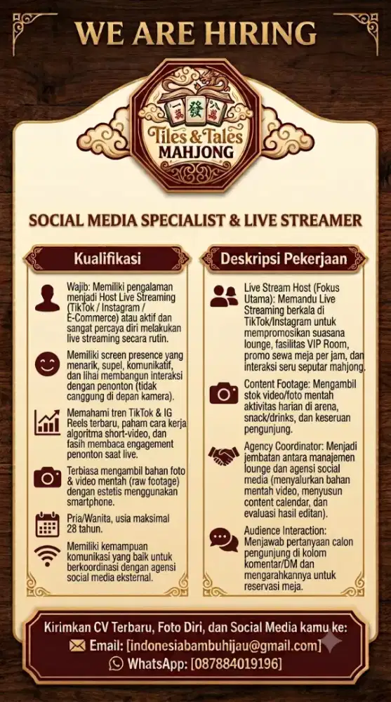 Social Media Specialist & Live Host