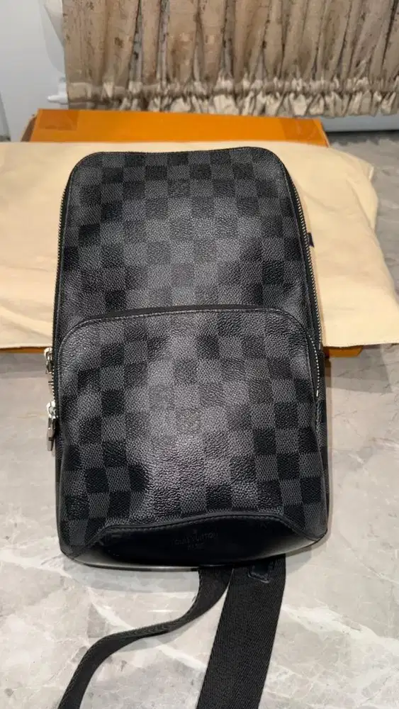 Louis Vuitton LV Damier Graphite Avenue Sling Bag