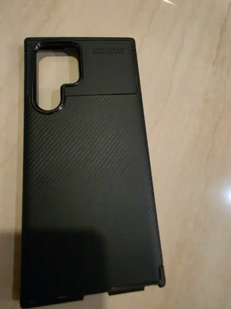 Soft Casing Samsung S22 Ultra - Warna Hitam