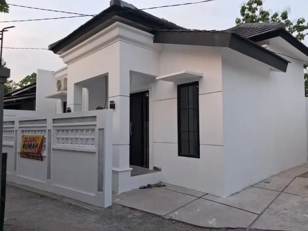 Disewakan atau Dijual rumah baru di tengah kota yang tenang