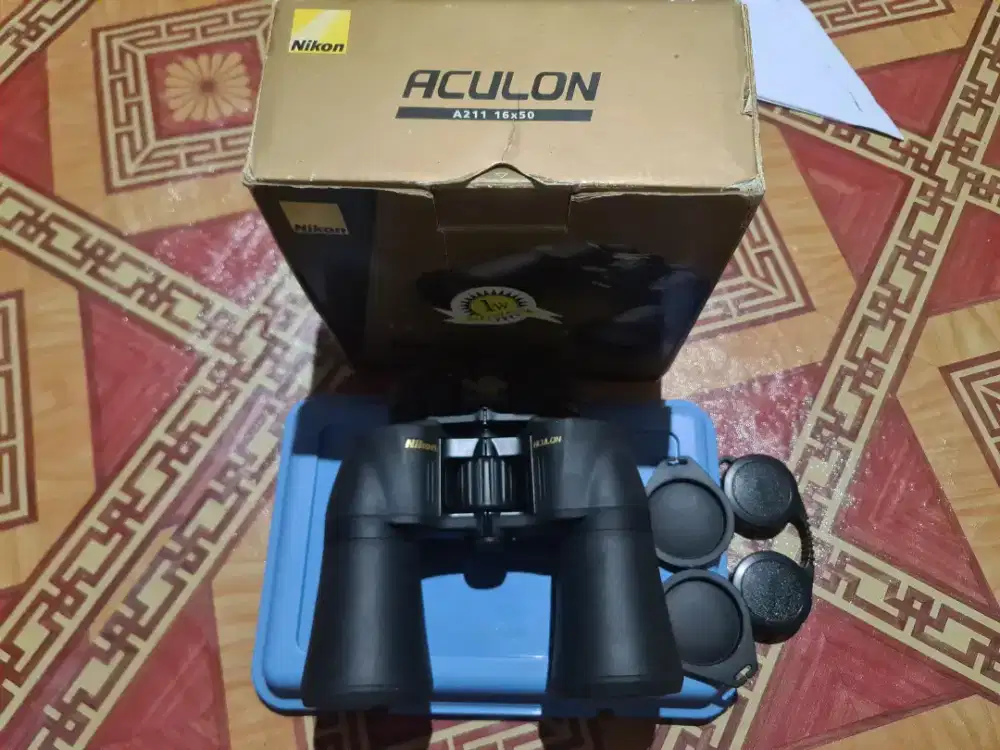 TEROPONG NIKON  A211 16×50 ORI LENGKAP