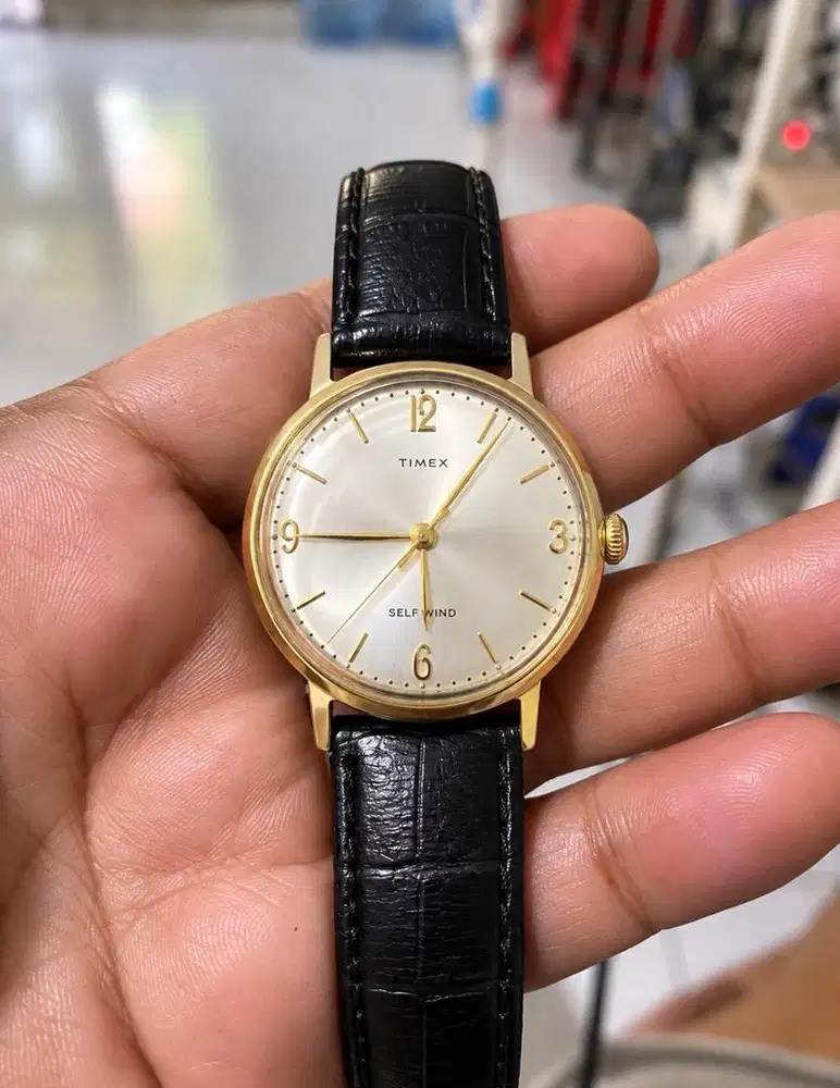 Jam Timex Merlin 1960an manual widing