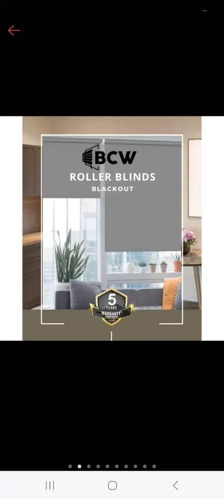 Roller blinds/ tirai gulung/ gorden / indoor