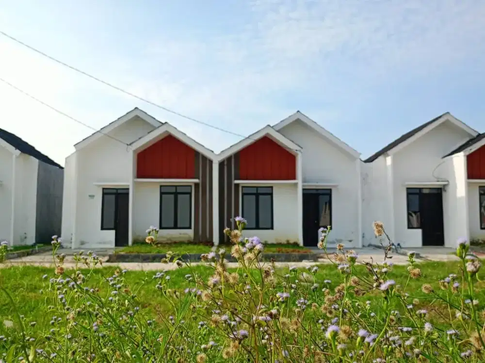 DIJUAL RUMAH SUBSIDI MURAH DI BALONGGANDU DESAIN SCANDINAVIAN,KARAWANG
