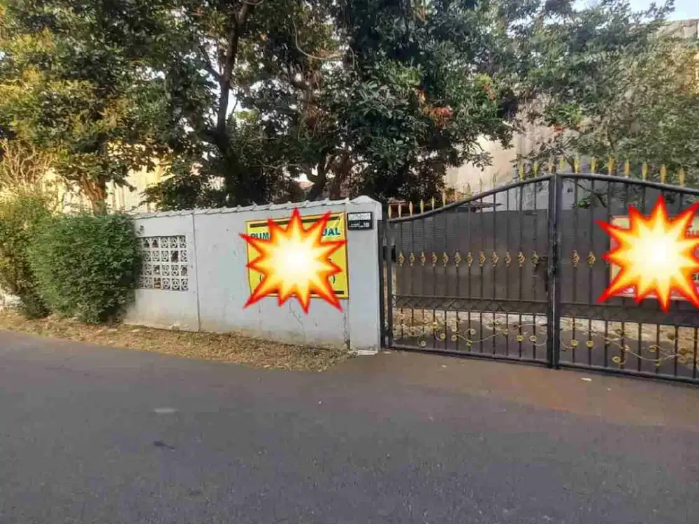 Di Jual Rumah Luas Hitung Tanah Di Komplek Wartawan