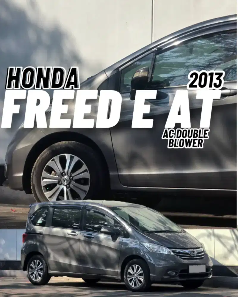 Honda Freed 2013 E (PSD) AT Grey Kondisi Sangat PRIMA Siap PAKAI