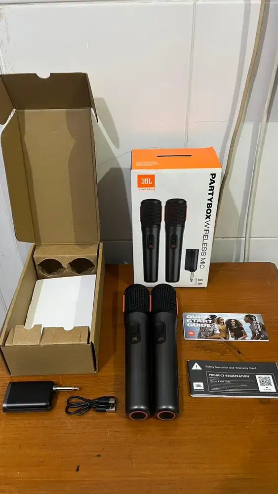 Microphone JBL PartyBox Original Fullset New