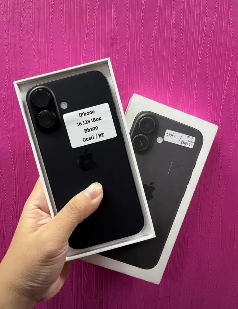 iPhone 16 128GB, iBox, BLACK