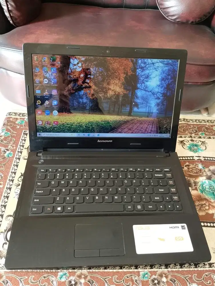 Lenovo G40 Core i3 Gen4  Ram 6  Ssd 128 14 1.5