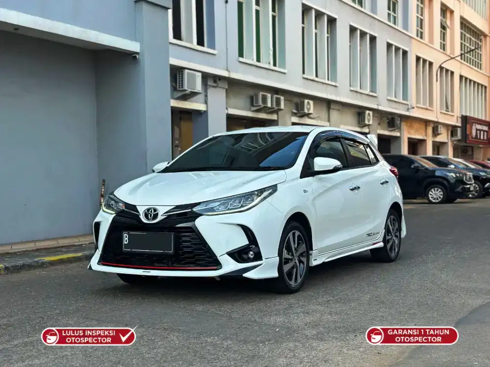KM 39rb Yaris TRD AT 2021 Matic Sportivo 7 AB New Toyota Putih