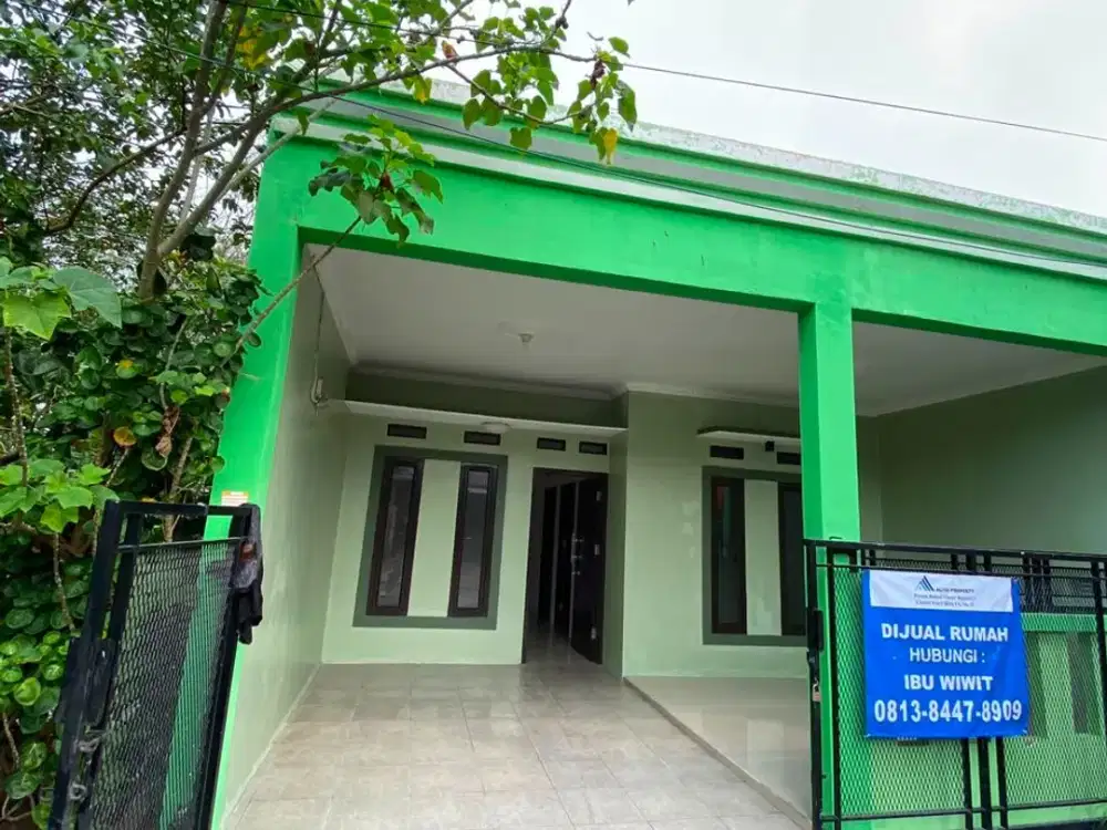 DIJUAL RUMAH MUARH DI KOTA SERANG BARU DEKAT TEMPAT IBADAH,CIBARUSA
