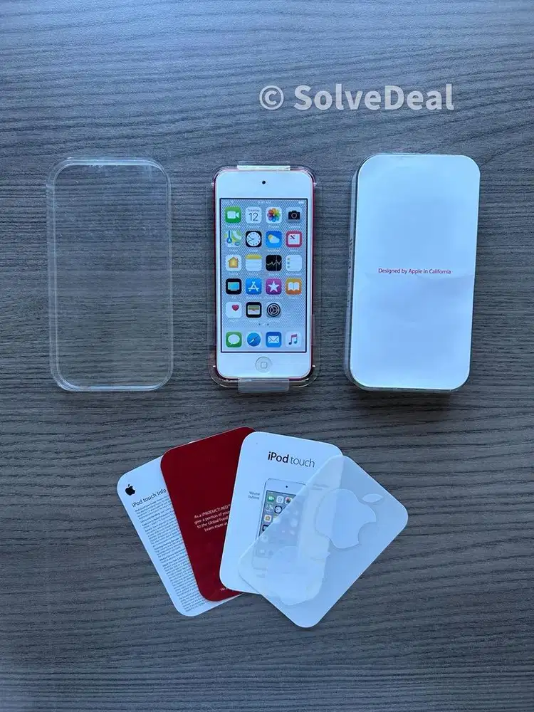 Apple Ipod Touch 6 Red Original Mulus Koleksi Apple