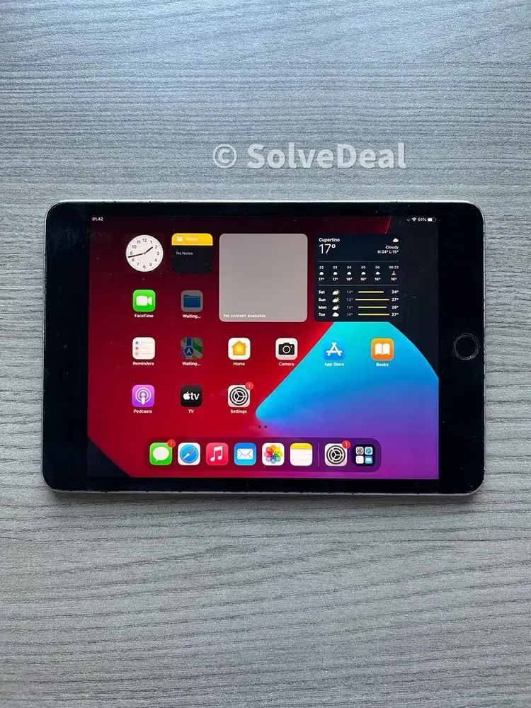 Apple Ipad Mini 4 128GB Space Gray Original Mulus