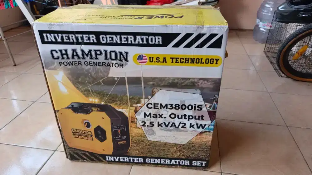 2000w Inverter Genset Champion CEM3800is