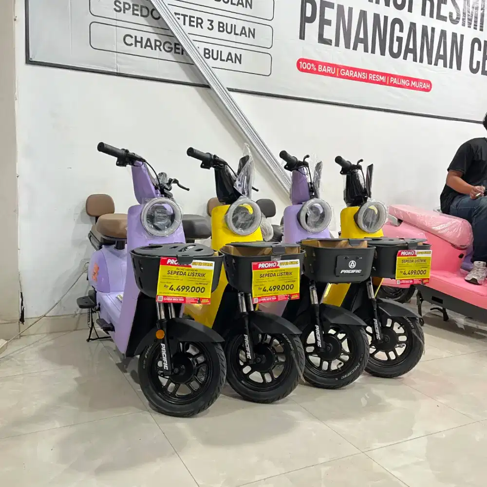 Sepeda Listrik Promo Agustus Harga Terbaik