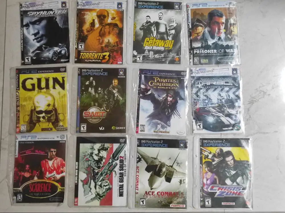 Koleksi Pribadi kaset PS 2