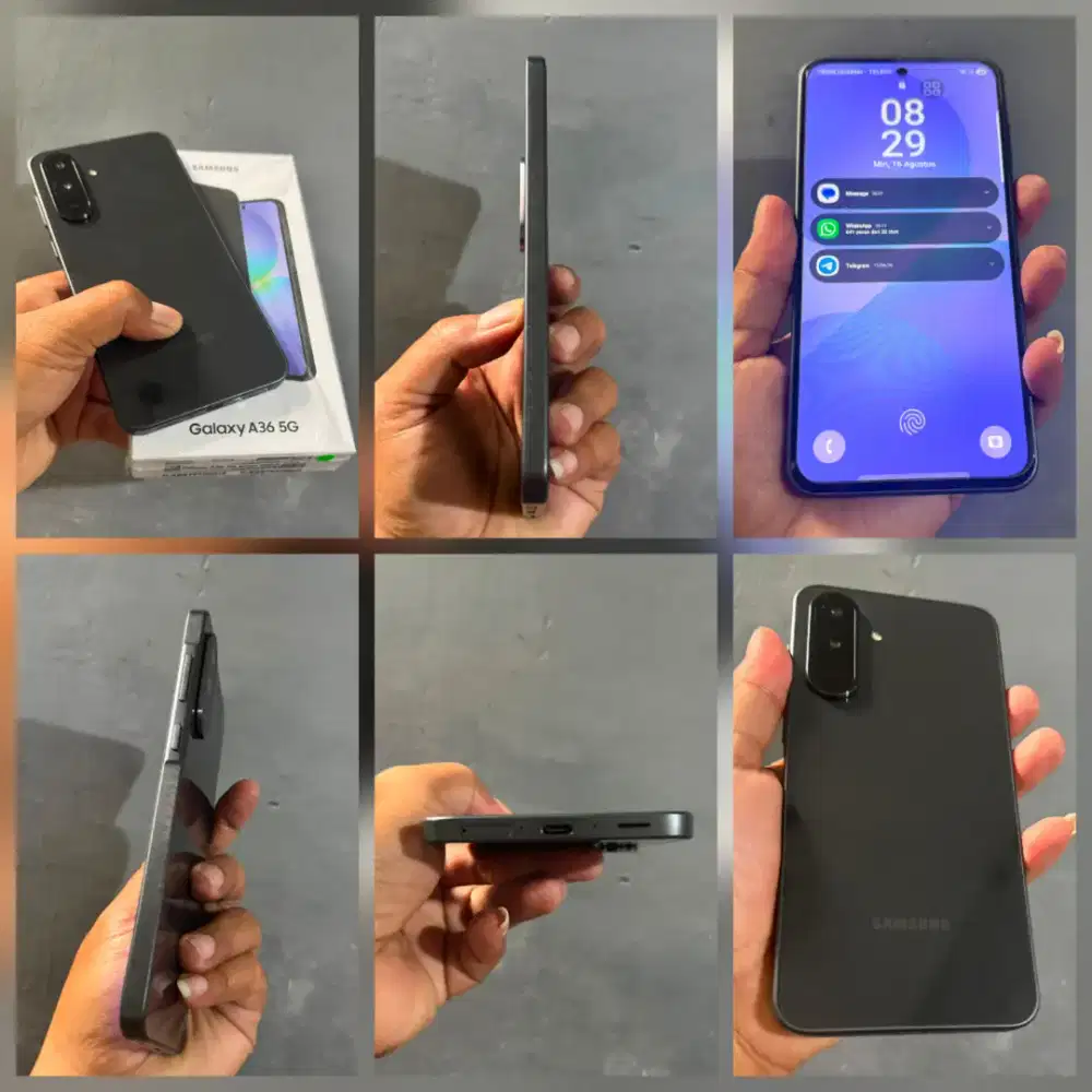 Samsung A36 5G 256GB Lengkap masih Garansi