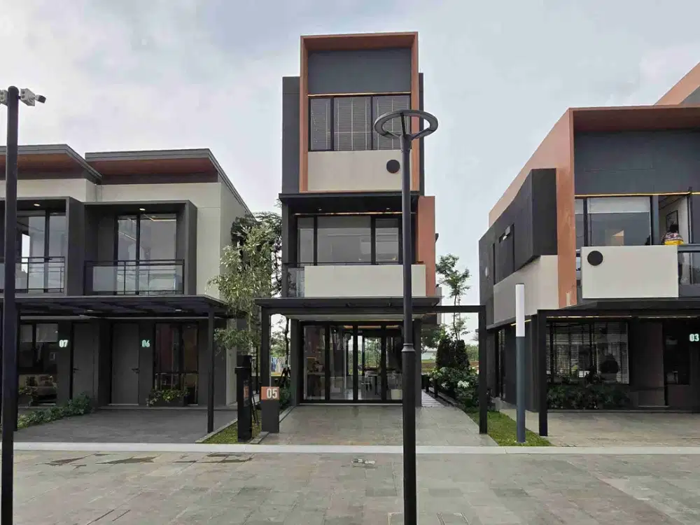 Dijual Rumah Millenial 3 Lantai Park Serpong Tipe TreeTops Alpha