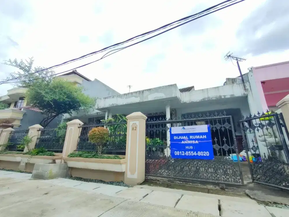 DIJUAL RUMAH MURAH DI DELTA PEKAYON TERDAPAT HALAMAN BELAKANG,BEKASI