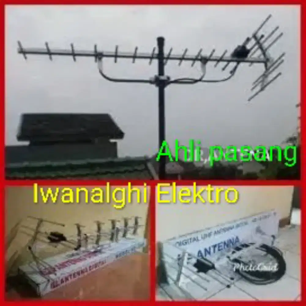 Agen Toko ahli jasa pasang antena tv digital Pondok Aren