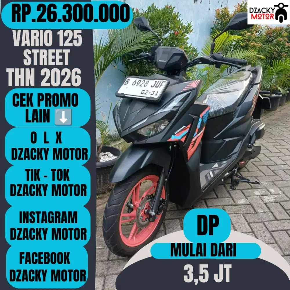 VARIO 125 STREET THN 2026 SECOND LIKE NEW