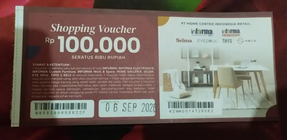 Dijual Voucher Informa