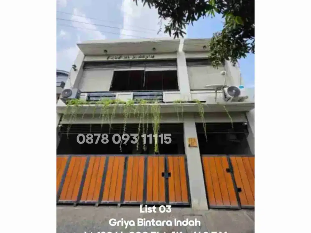 Rumah Griya Bintara Indah - Pondok Cipta Bintara