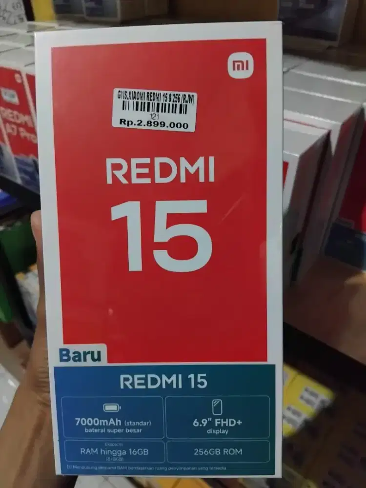XIAOMI REDMI 15 8/256 ATLANTIS DAHSYAT