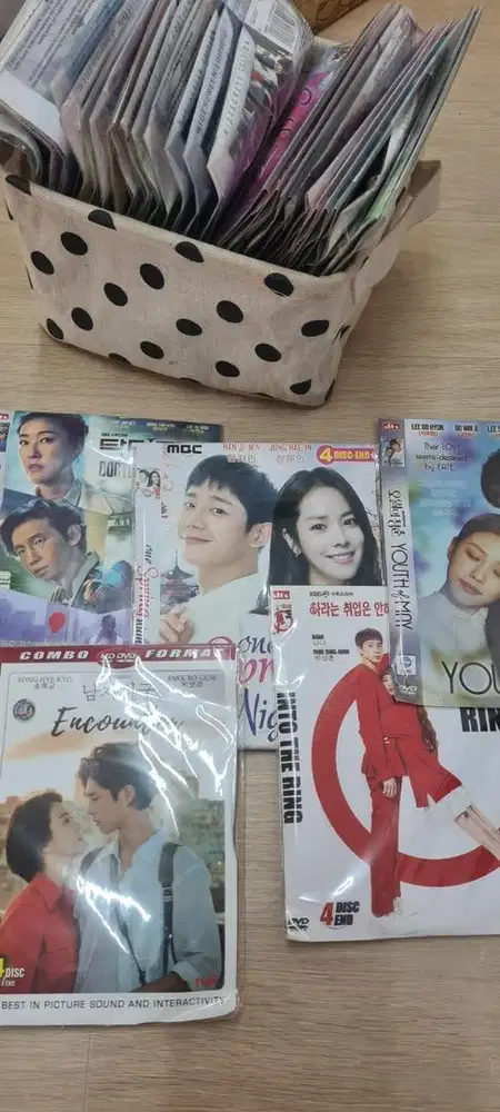 CD, DVD, VCD, korea film music random fungsi