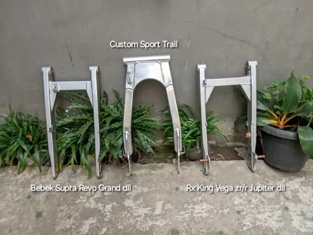 Swing arm motor Sport Bebek Trail Custom