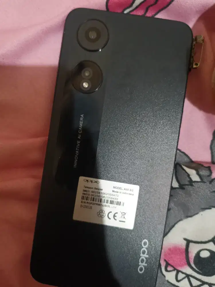 Oppo a58 256gb ram 8