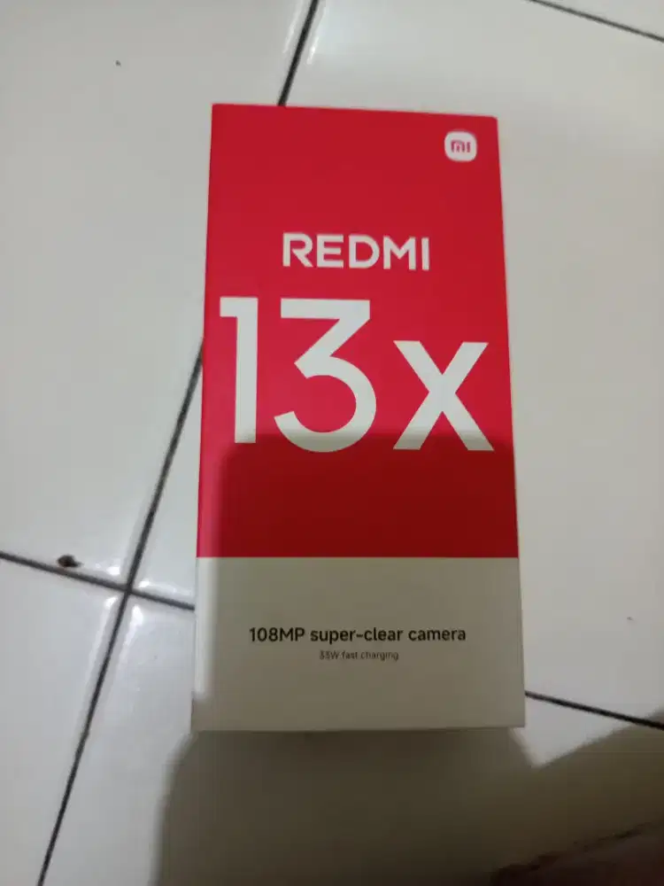 Redmi 13X mulus hanya lecet pemakaian