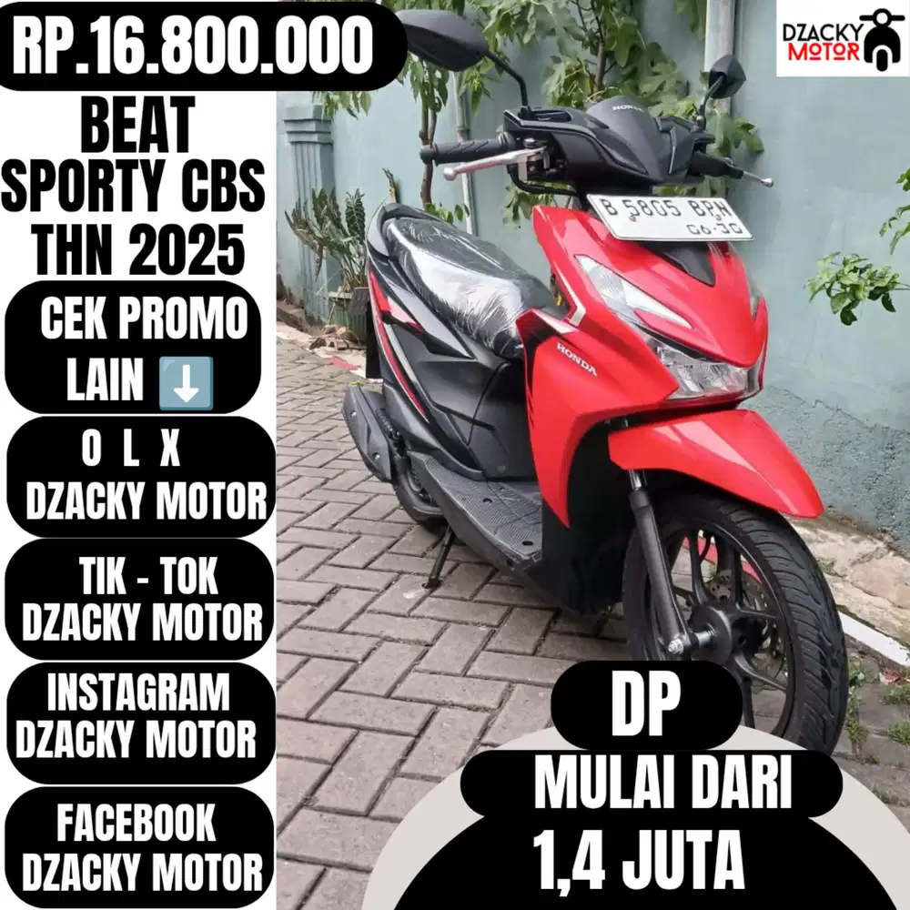 BEAT SPORTY CBS 2025 SECOND LIKE NEW