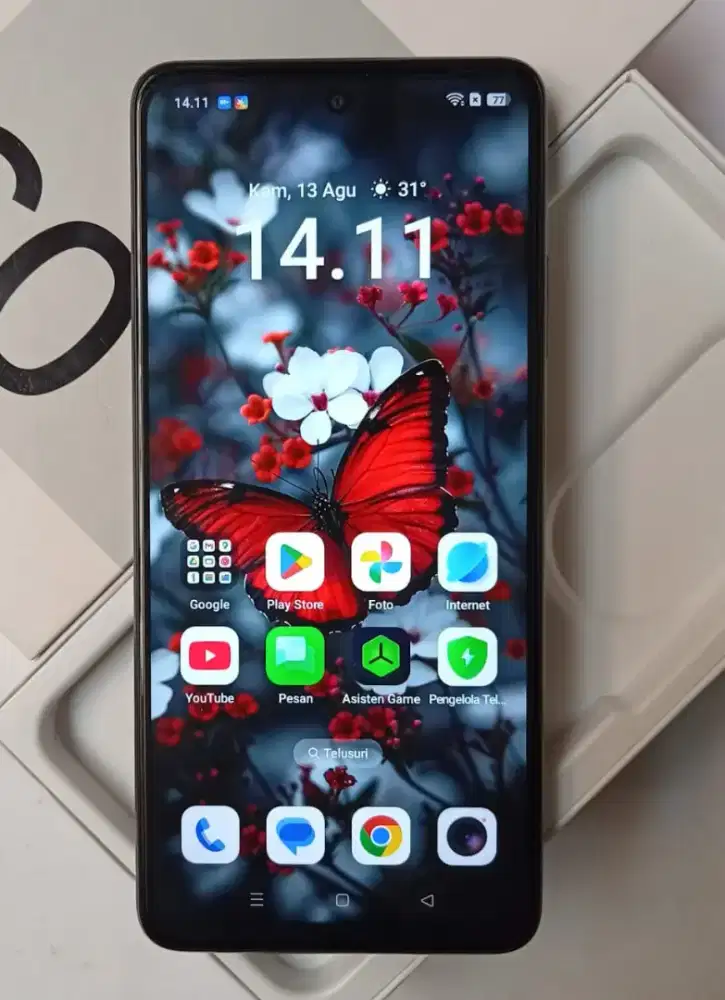 Oppo A60 Resmi Fullset Ram 8+8/128