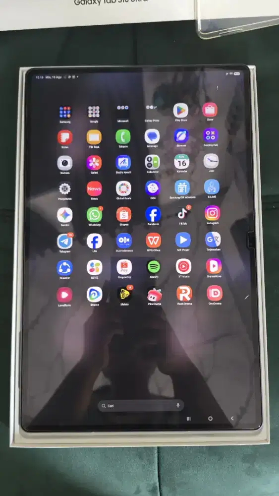 Samsung Tab S10 Ultra Fullset 100% Bening & batre awet Wifi only